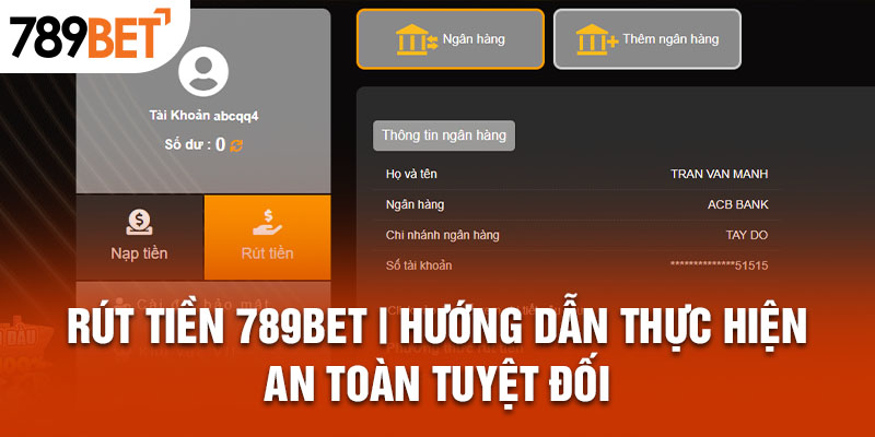 Rút Tiền 789BET