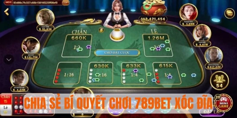 Hướng dẫn cách chơi 789bet xóc đĩa trực tuyến