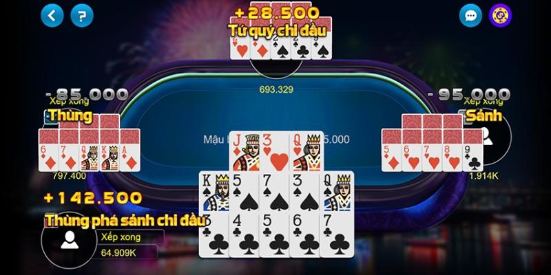 Quy tắc tính điểm 789bet quy định cho mậu bình