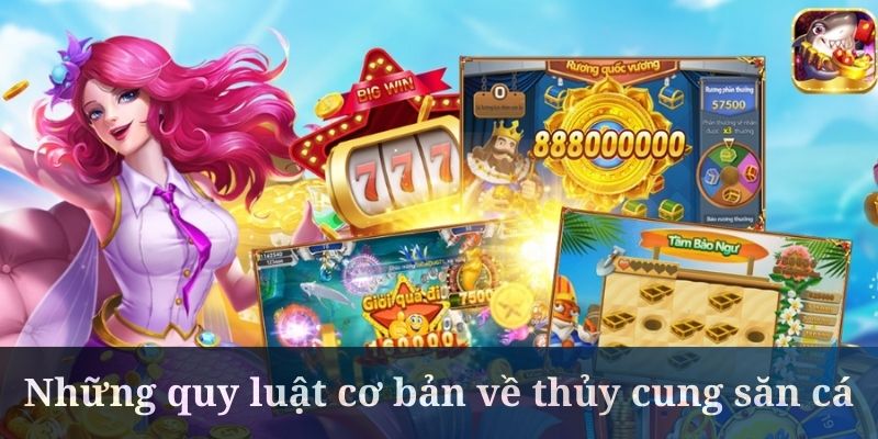 Thủy cung săn cá có chế độ chơi rất đa dạng