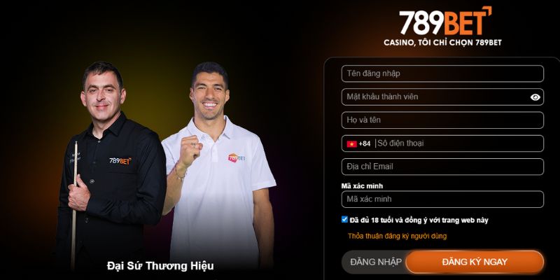 Hướng dẫn đăng ký, đăng nhập khi tham gia cược tại 789bet